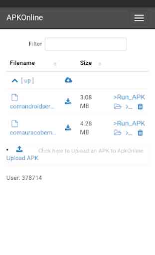 ApkOnline extractor de archivos APK 3