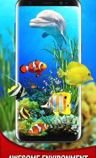 Aquarium Live Fish Wallpaper 4