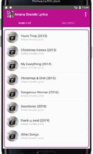 Ariana Grande Letra Álbum 2013-2019 Desconectado 1