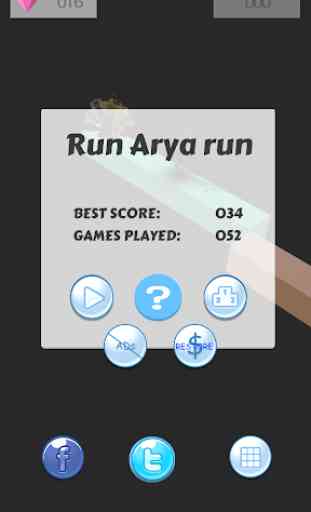 Arya got to run: endless run 1