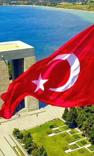 Bandera turca Fondos 1