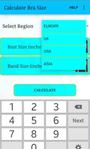 Bra Size Calculator 1
