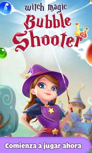 Bruja mágica: Bubble Shooter 1