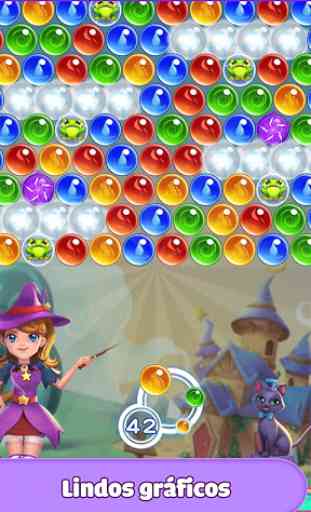 Bruja mágica: Bubble Shooter 2