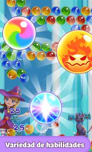 Bruja mágica: Bubble Shooter 3