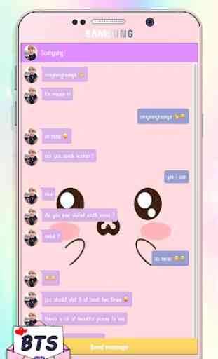 BTS Messenger! Chat Simulation 2