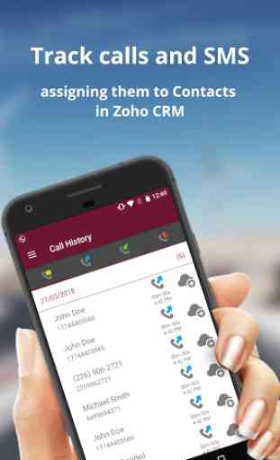 Call Tracker for Zoho CRM by M1M 2