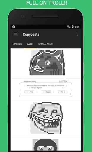 Copy Pasta - ASCII, Emotes & Memes 4