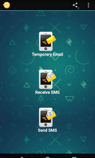 Correo electrónico temporal y SMS 1