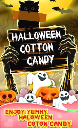 Cotton Candy Maker Fun Game Halloween 1