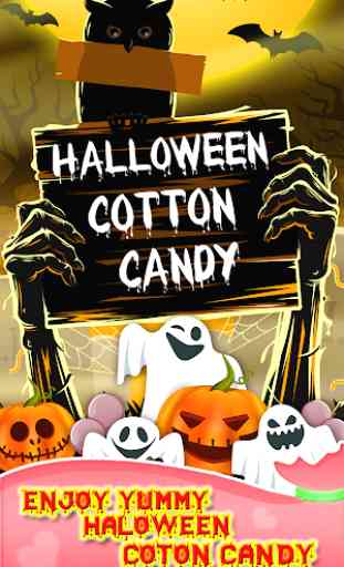 Cotton Candy Maker Fun Game Halloween 4