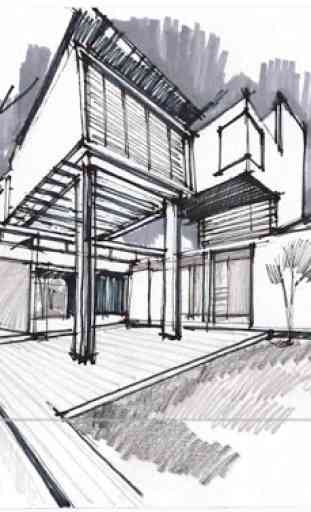 Drawing Architectural Sketches Ideas 1