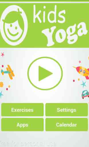 Fitness para niños - Yoga 1