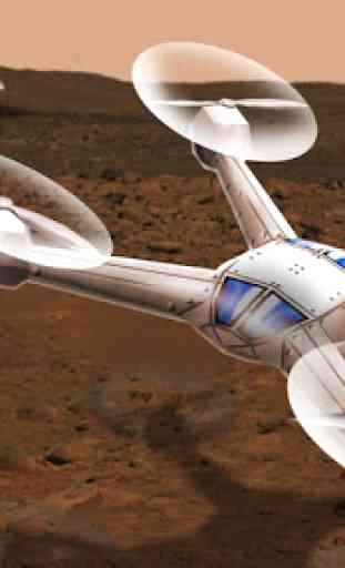 Flight Drone Mars Simulator 1