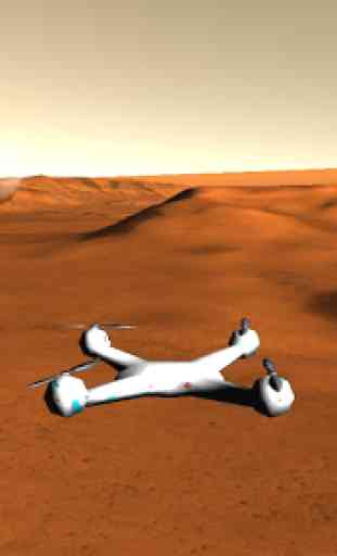 Flight Drone Mars Simulator 2