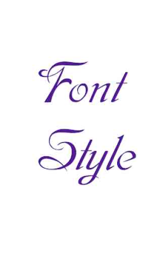 Font Style 1
