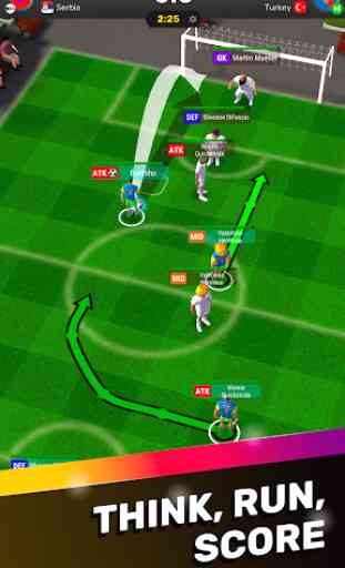 Football Tactics Arena: Turn-based Soccer Strategy 3
