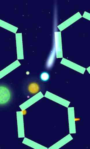 Free Meteor: 2D Arcade & Offline games in Space 3