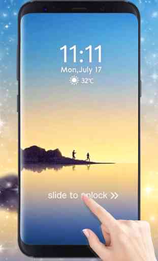 Galaxy Note8 Live Lock Screen Wallpapers Security 1