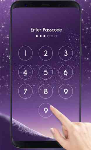Galaxy S8 3D Live Lock Screen Theme Wallpapers 1