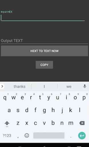 HEX to TEXT 2