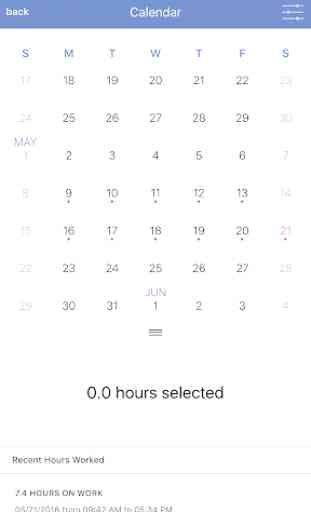 Hours Worked Time Tracker 1