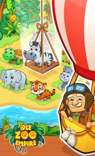 Idle Zoo Empire: Felices Animales en Bella Granja 2