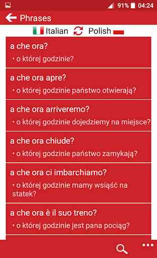 Italian - Polish : Dictionary & Education 3