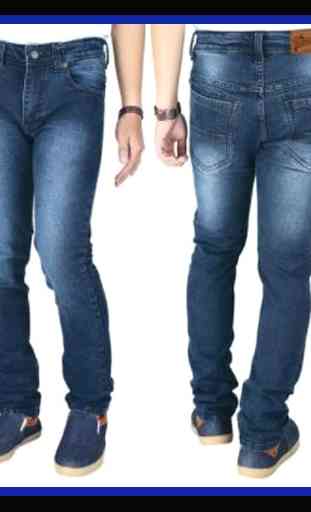 Jeans largos para hombres 1