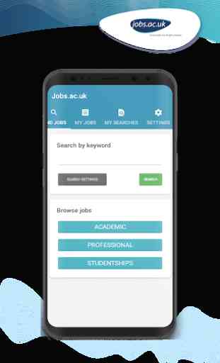 Jobs.ac.uk Mobile App 3