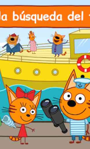 Kid-E-Cats Aventura En El Mar Juegos Niños Gatitos 2