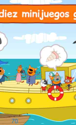 Kid-E-Cats Aventura En El Mar Juegos Niños Gatitos 4