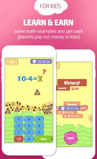 Learn Math & Earn Pocket Money. For Kids 1