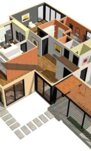 Los 100 mejores planes hogareños 3D minimalistas 2
