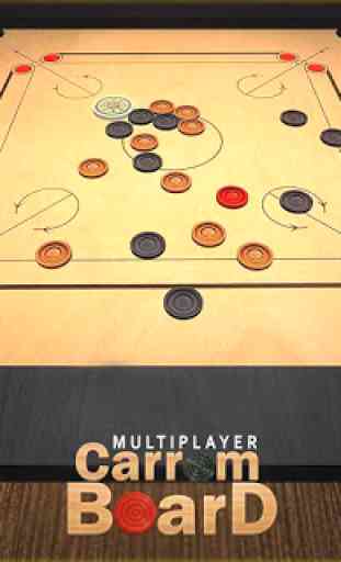 Multiplayer Carrom Board : Real Pool Carrom Game 1