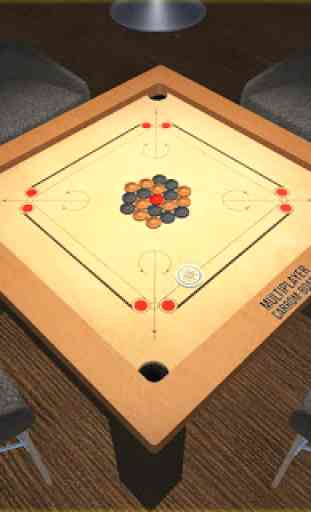 Multiplayer Carrom Board : Real Pool Carrom Game 2