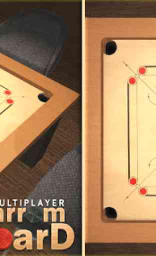 Multiplayer Carrom Board : Real Pool Carrom Game 3