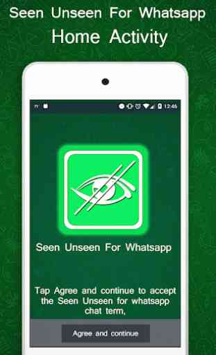 No visto por última vez tick para Whatsapp 1