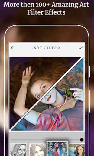 Photo Art Filter - Oil Paint Effect and drawing 1