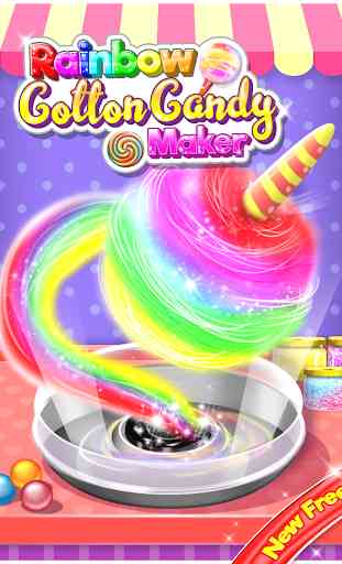 Rainbow Cotton Candy - Juego de cocina 1
