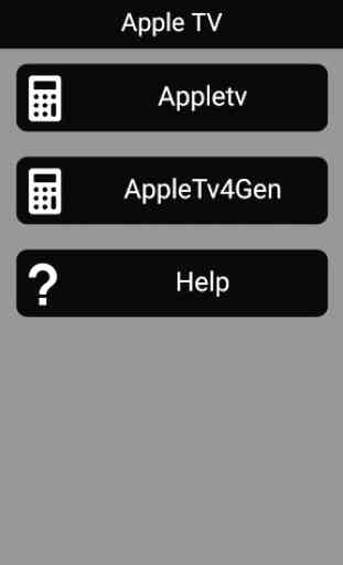 Remote for Apple TV 1