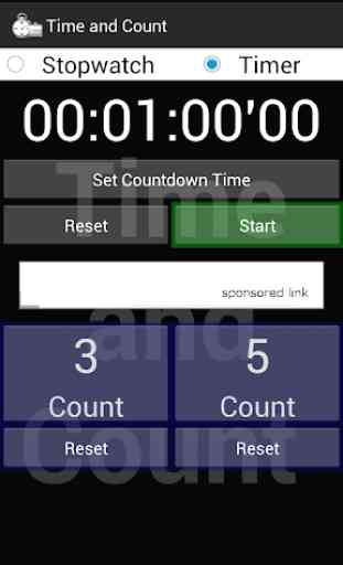 Stopwatch and Tally counter 3