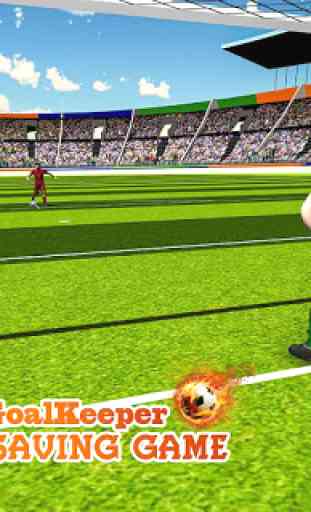 Super GoalKeeper: Penalización juego 2