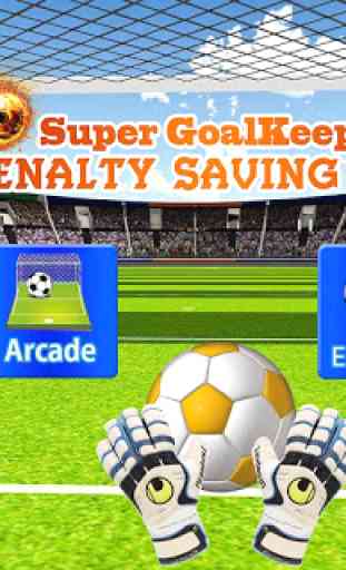 Super GoalKeeper: Penalización juego 3