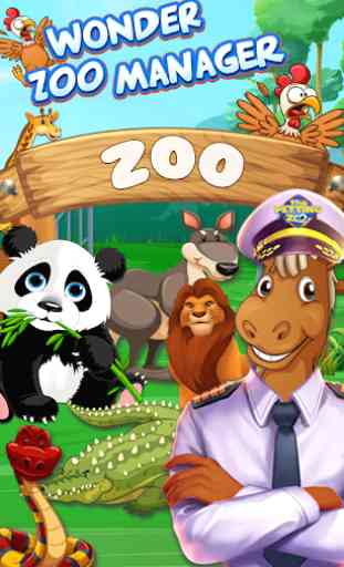 Zoo Manager - Wonder Animal Fun Juego 1