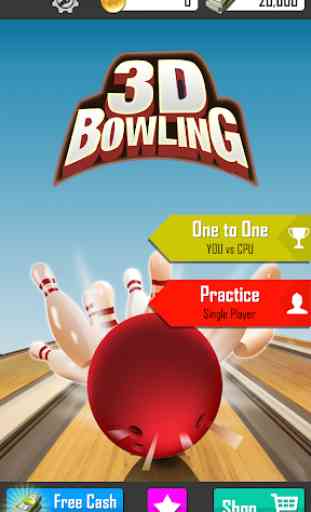 3d Bowling Strike:Classic 10 Pin Game 1