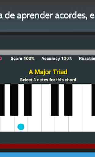 Aprender acordes y escalas de piano 1
