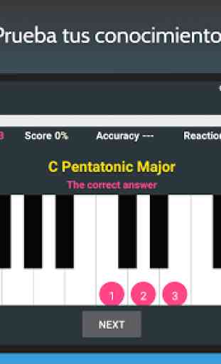 Aprender acordes y escalas de piano 3