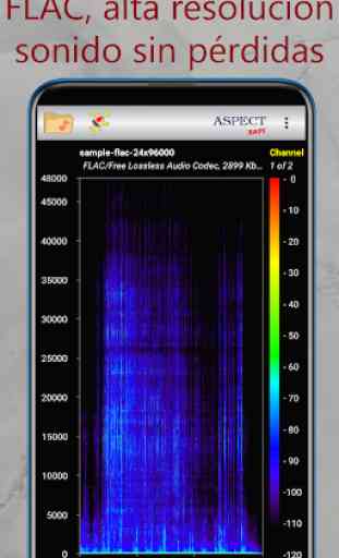 Aspect - Analizador de espectrogramas de audio 3