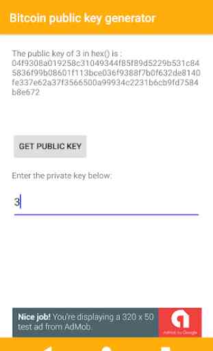 Bitcoin Public Key Generator 3